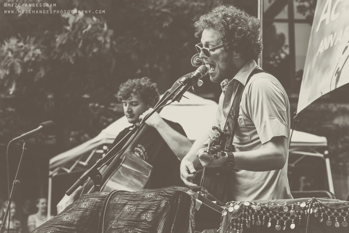 Dave Menzo, live, duo