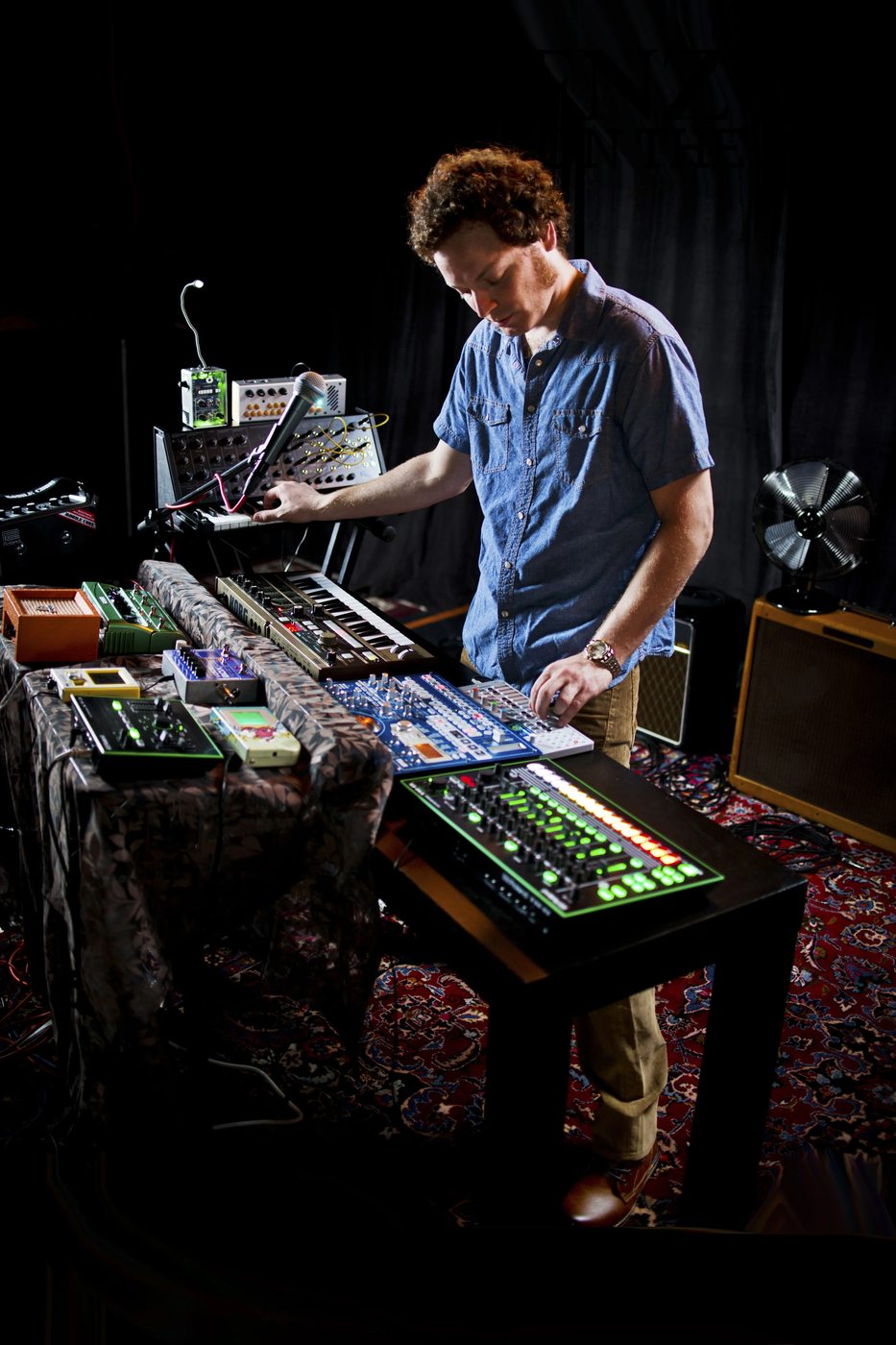 Dave Menzo, the looping rig